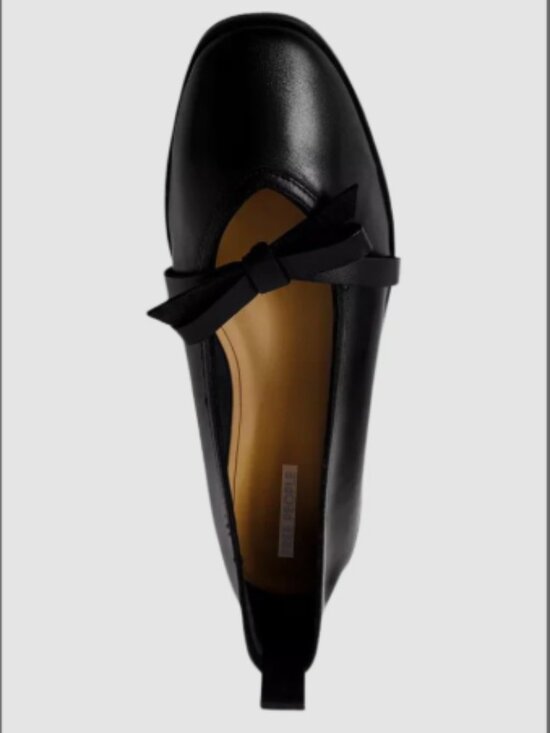 NEW Free People Free People Mania Bow Flats  Leather  upper and lining! 2511 3S2 - Picture 5 of 7